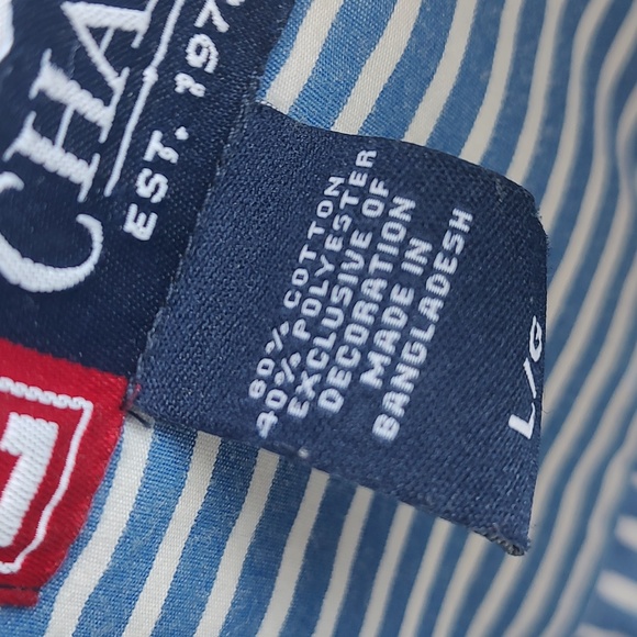 Men's Blue/White shirt - Picture 5 of 9